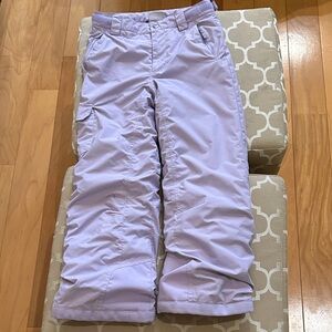 Columbia Kids Lavender Snow Pants